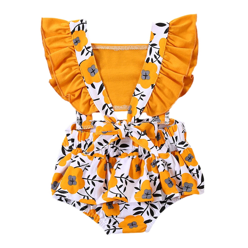 Peuters, babymeisjes, zomerkleding, bloemen bodysuit, jumpsuit, bodysuit outfits