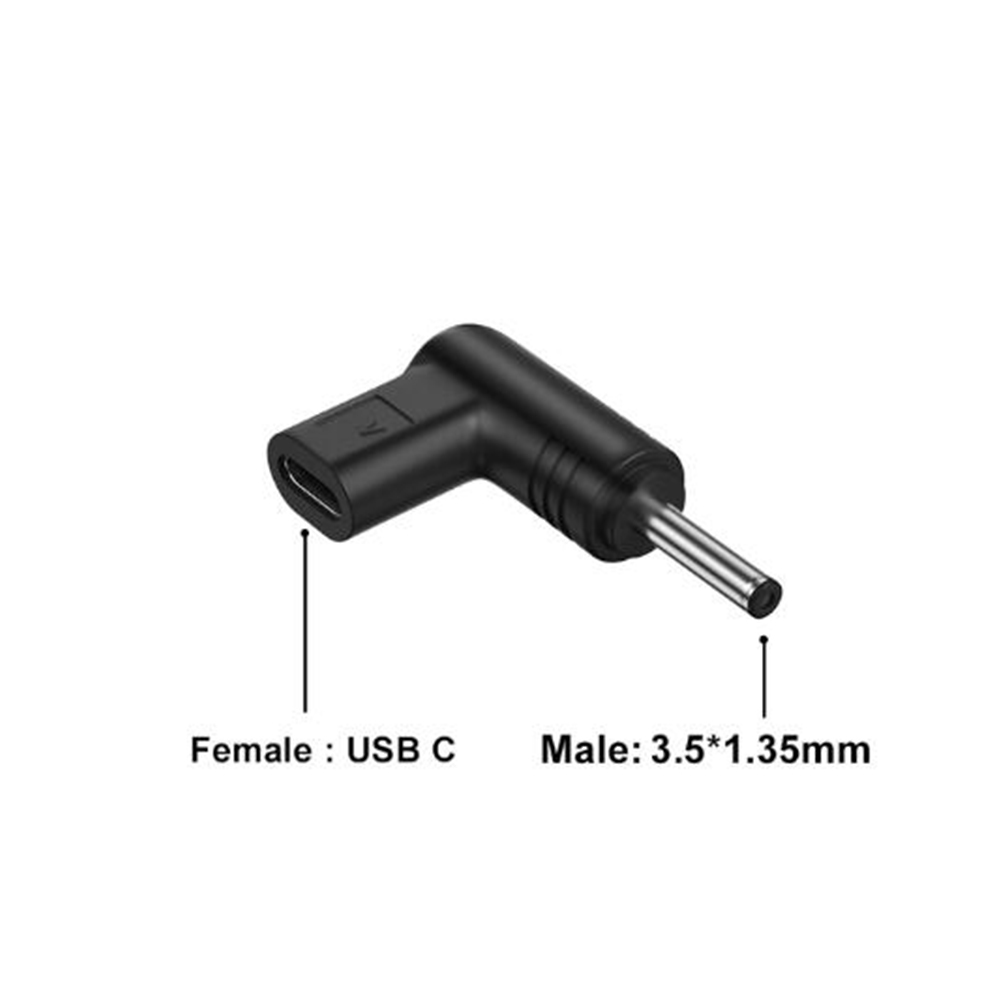 USB C PD to DC Power Connector Universal 5V 9V 12V Type C to DC Jack Plug Charging Adapter Converter for Router Tablet Mini Fan: WHITE / 100m