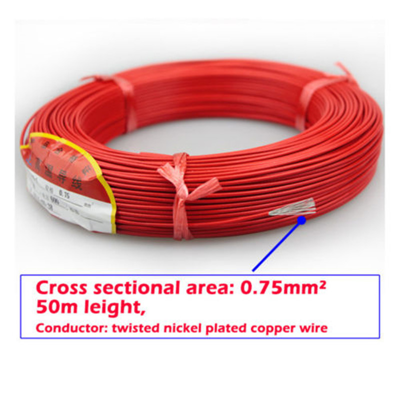 50M Roll 0.75 Mm Coil Wire Kabel Loop Detector Kabel Draad