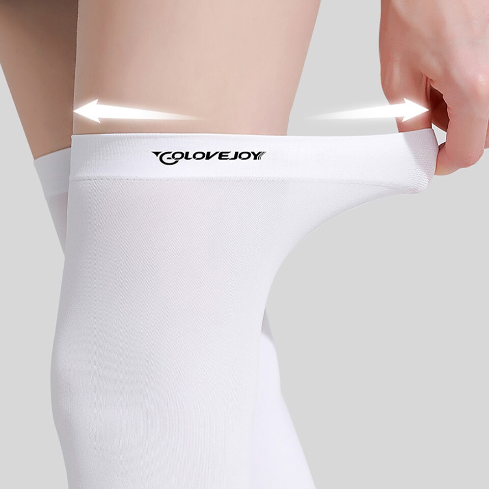 Loodeel – chaussettes de Golf avec sensation de glace, protection solaire, respirantes, légères, douces, à Compression, respectueuses de la peau, pour Sports de plein air, Anti-UV