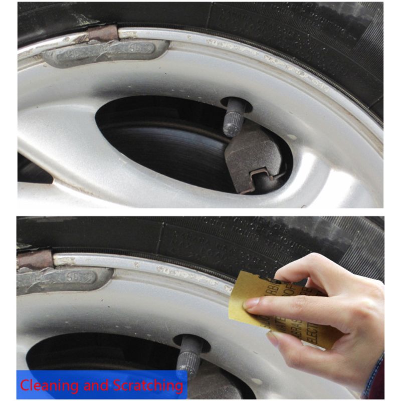 Lápiz reparador para arañazos de llanta de coche, eliminador de arañazos, bolígrafo de pintura, rotulador de rueda, aplicador para reacondicionamiento de rueda de aleación de aluminio