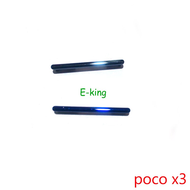 Voor Xiaomi Mi Pocophone Poco X3 Knop Aan Uit Volume Up Down Side Button Key Reparatie Onderdelen