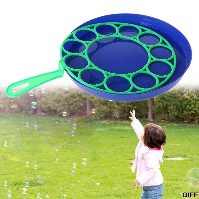 & Bubble Schotel Grote Bubble Tool Zeep Bubble Maker Blower Set Outdoor Speelgoed May06