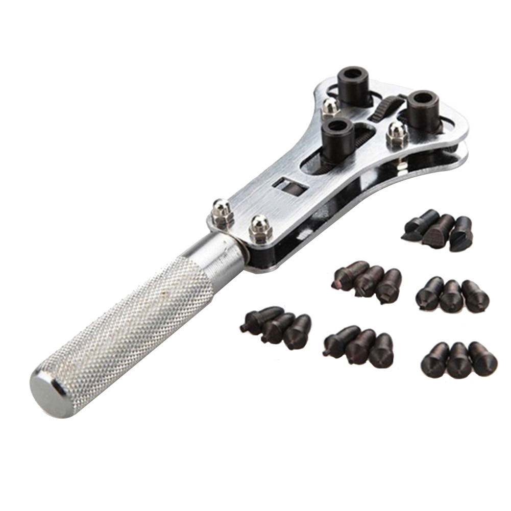 robić naprawy zegarków narzędzia zegarek na rękę przyrząd robić otwierania kopert zegarków regulowana śruba z powrotem robić usuwania klucz robić naprawy pazur robić naprawy zegarków skrzynka na narzędzia przyrząd robić otwierania kopert zegarków: Default Title