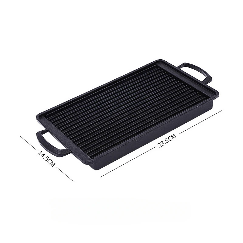 Indoor Outdoor Grill Herd Grill Aluminium legierung tragbarer Grill koreanische japanische Lebensmittel Carbon Ofen Outdoor wieder verwendbare Grill box: Blau