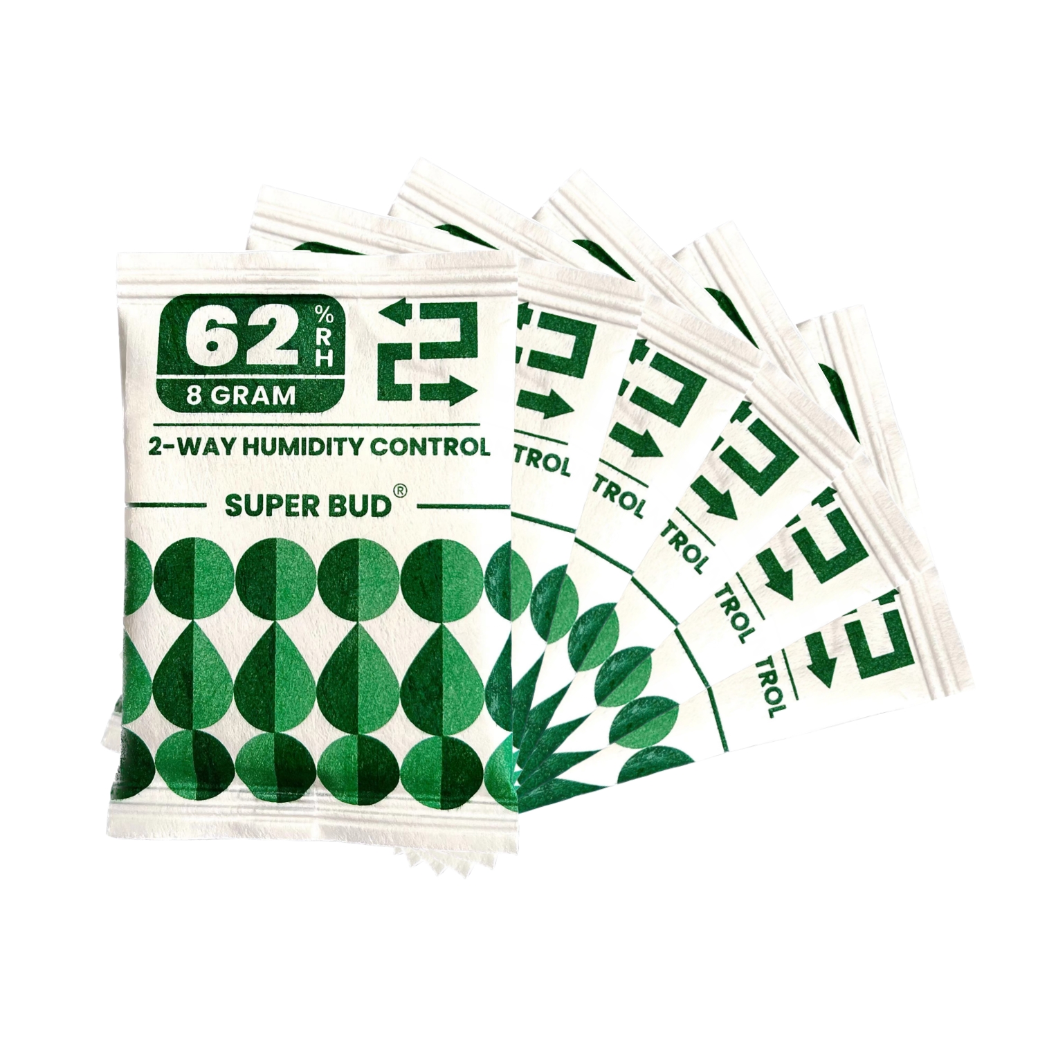 2-Wege-Feuchtigkeitskontrollpakete, Größe 4 g/8 g, 62 % relative Luftbefeuchterpakete, Hydratations-Feuchtigkeits-Balancer-Paket zur Aufbewahrung von Kräutern und Blumen: L / Grey
