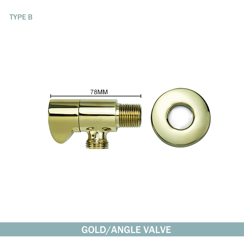 Messing Kraan Ventiel Muur Gemonteerde Socket Buitendraad G1/2 "Zwarte Kraan Douche Messing Hoek Ventiel Badkuip Accessoires: Lavendel