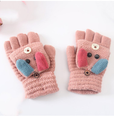 Goocheer – gants pour bébé, mitaines pour enfants, accessoires pour bébés, en Patchwork épais, chauds pour l'hiver