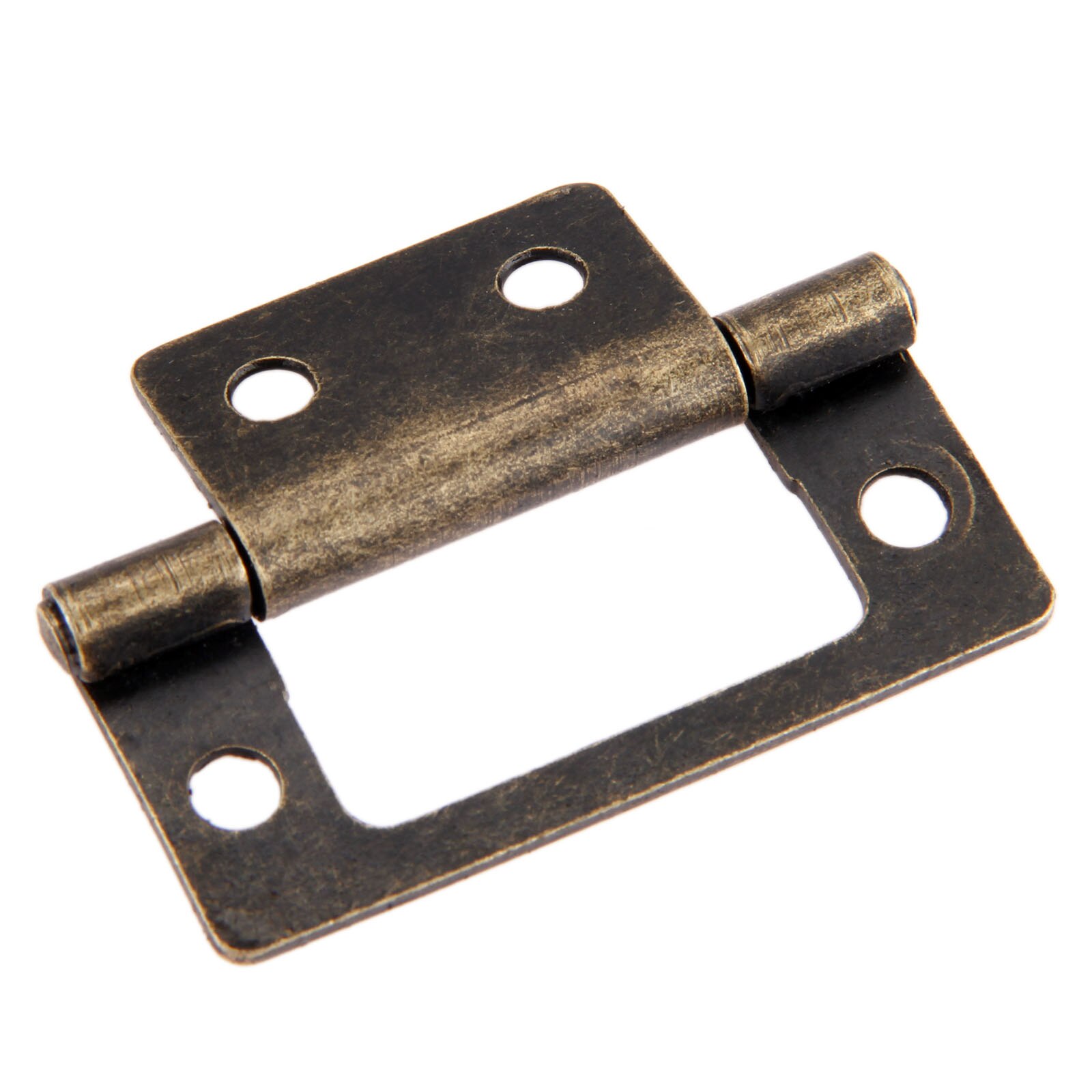 2 uds. Bisagras de muebles antiguos de 50x24mm puerta del cajón de armario bisagra de tope bisagras decorativas de armario para joyero caja de madera