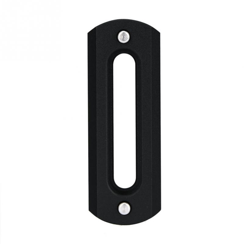 6cm Lange Schiene Schwarz Rigs Mit Frühling Pins Anti Werkzeug Quick Release Durable Sicherheit Aluminium Legierung Schutzhülle Für DSLR Kamera