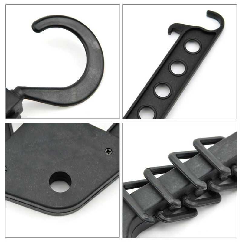 Multi-Functional Space Saving Folding Clothes Hanger Clothing Drying Rack TUE88