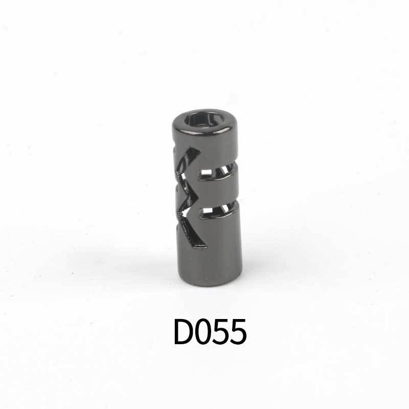 Hohl Zylinder Metall Schnur Ende Seil Enden Deckel sperren Umschalten Stopper Clip Für Kleidung Tasche Sportbekleidung Schnürsenkel Seil Teile Zubehör: Pistole