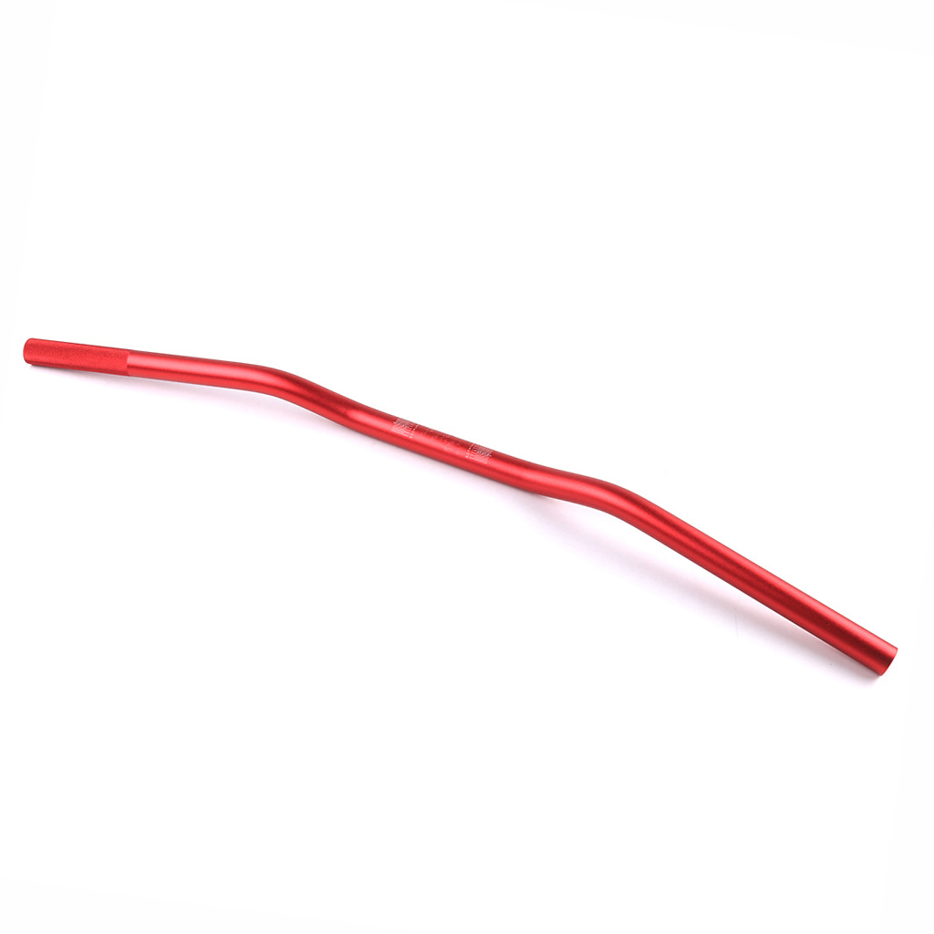 Motorcycle Handlebar 22mm CNC Aluminum Alloy Handle Bars for Honda NC750X PXC CB1000R CB500X MT09 R1 Z750 Z900 Z1000 Cafe Racer: Red-no logo