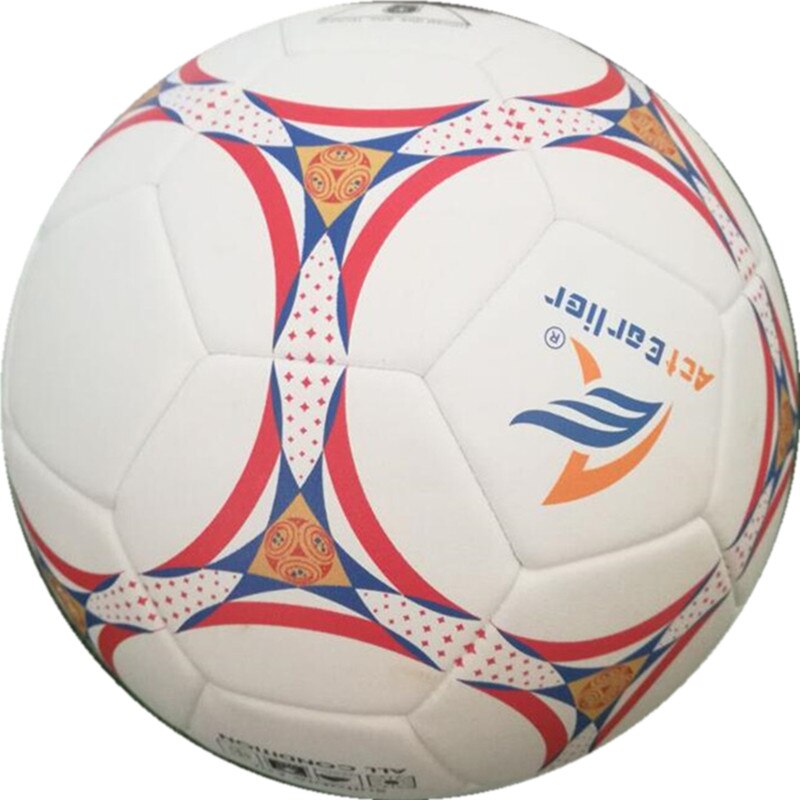Actearlier Brand pu Leather Football Printing Men Outdoor Traning Match Soccer Ball voetbal