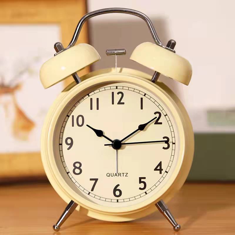 Small Clock De 4 inch Small Nightlight Wooden Alarm Clock Childre... – Vicedeal