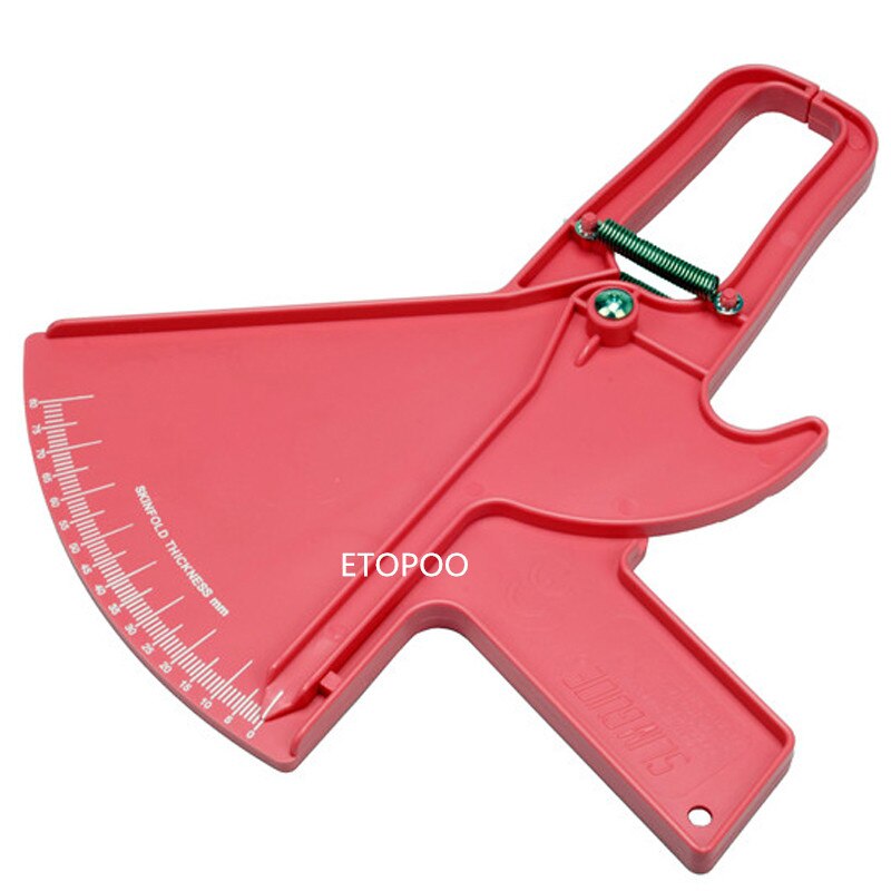 Slim Guide caliper Body fat Caliper skinfold caliper body caliper body fat tester plicometros: red