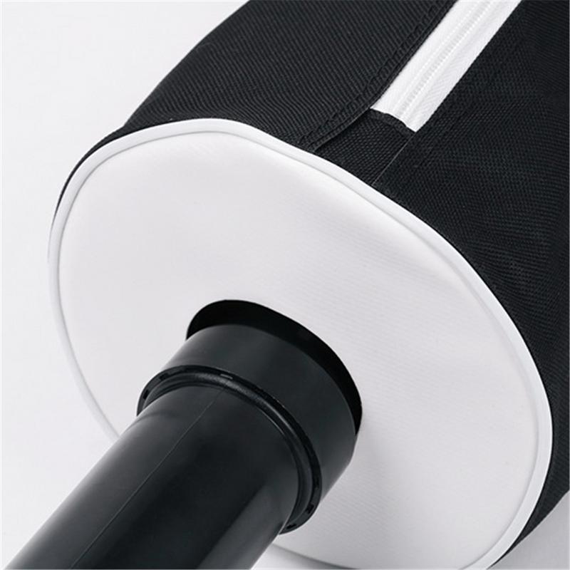 Golf ball pick up Black Zipper Retriever Shag Bag Hold Up To 70 Balls Easy To Pick Up The Ball ,Golf Ball Pick Up