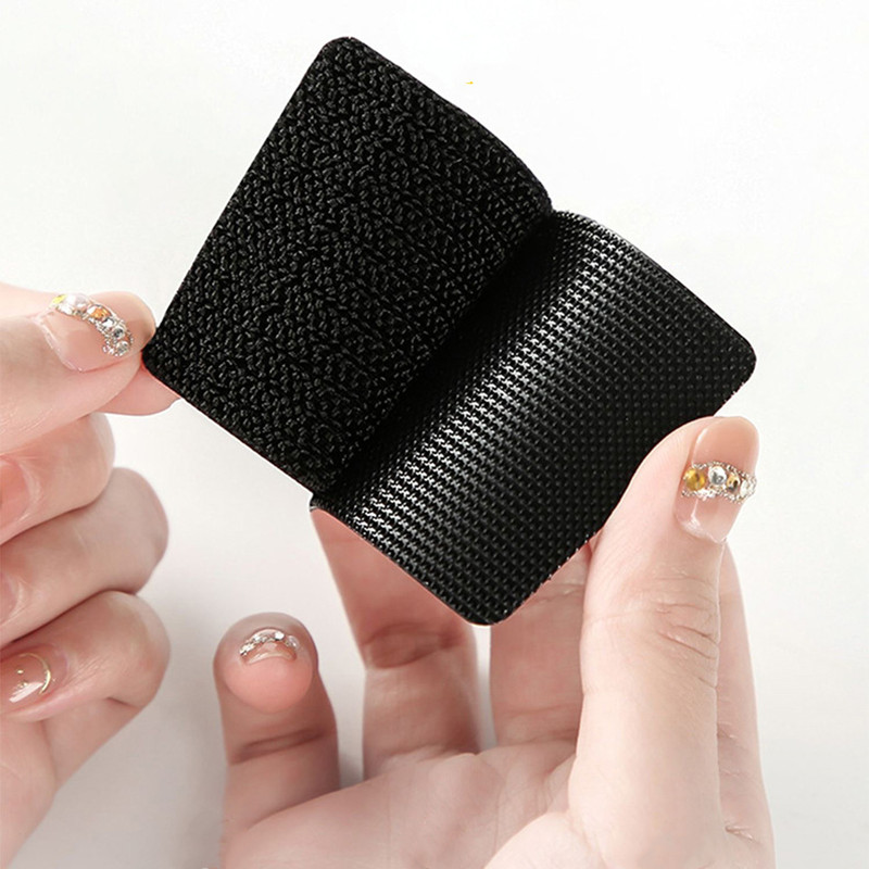 Zelfklevende bevestigingstape Extra sterke tapijtbevestigingssticker Dubbelzijdige klittenband Automatische plakband Troosterbevestiging