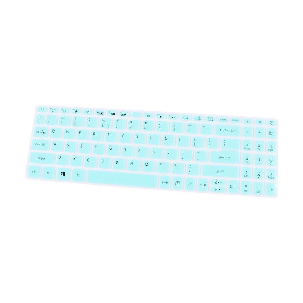 15.6 Inch Notebook Keyboard Cover Keyboard Cover Protector Keyboard Skin Laptop Keyboard Cover: Brown