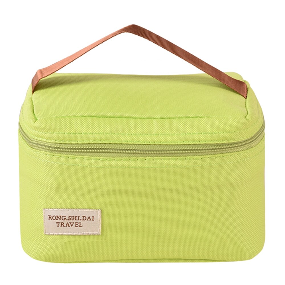 Portable Lunch Bag Thermal Insulated Lunch Box Tote Cooler Handbag Bento Pouch Dinner Container School Food Storage Bags: a