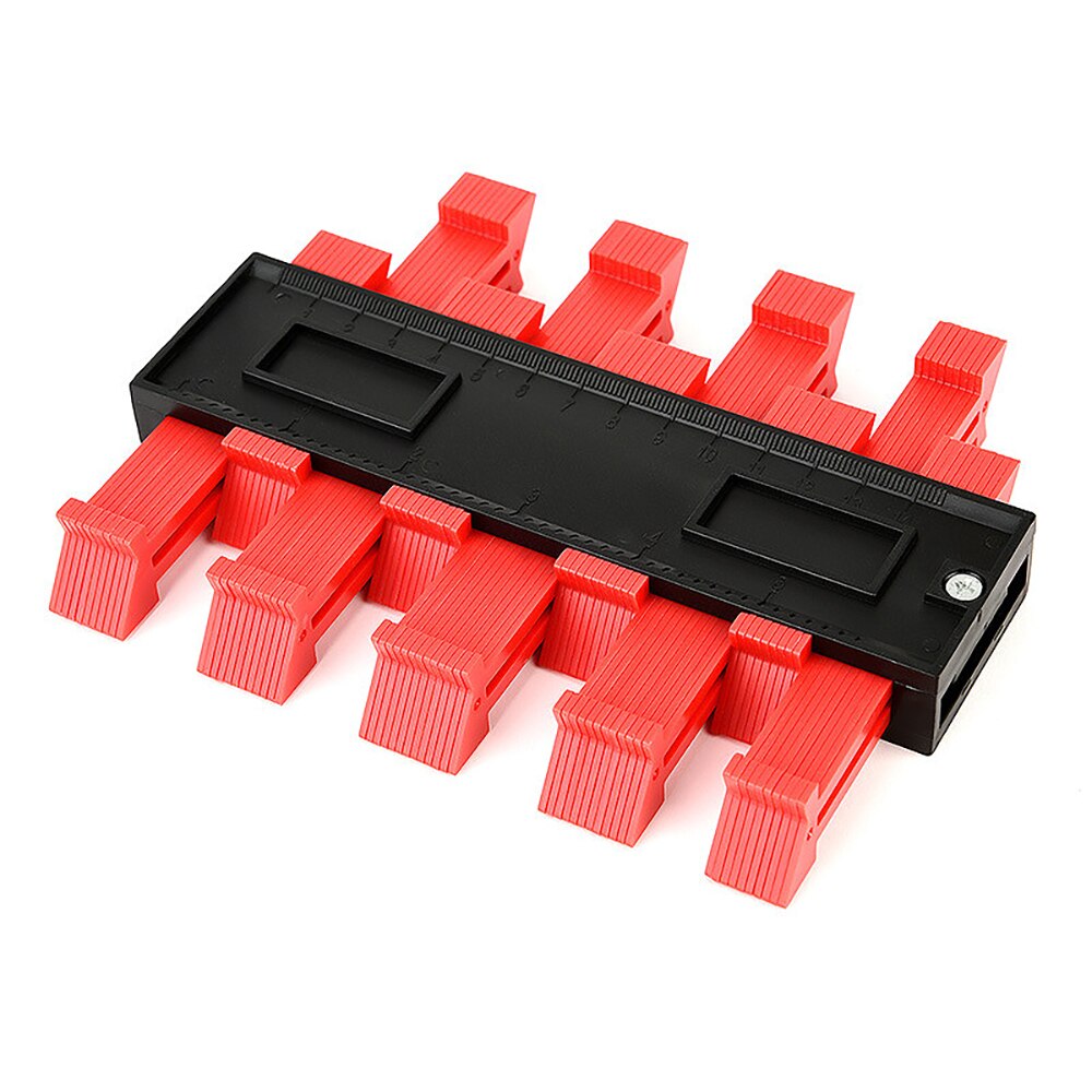 12/14/25Cm Saker Contour Gauge Profile Tool Shape Contour Duplication Gauge Tool Plastic Irregular Shaper Profile Ruler Marking
