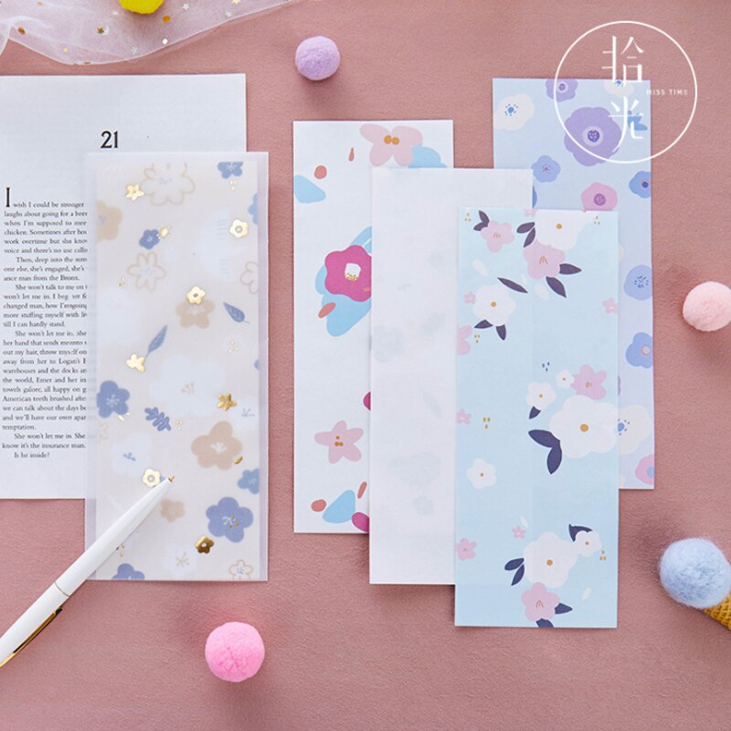 12pack Hyuna Little Flower Series Sulfuric Acid Paper Letterhead Pure Heart Dream Art Illustration 3 Envelope 6 Letter Paper set