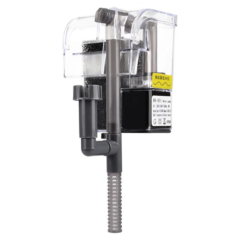 Aquarium Filter Wasserfall Filter Wasser pumpe Externe sauerstoff pumpe filtr ryby Kaskade Filter