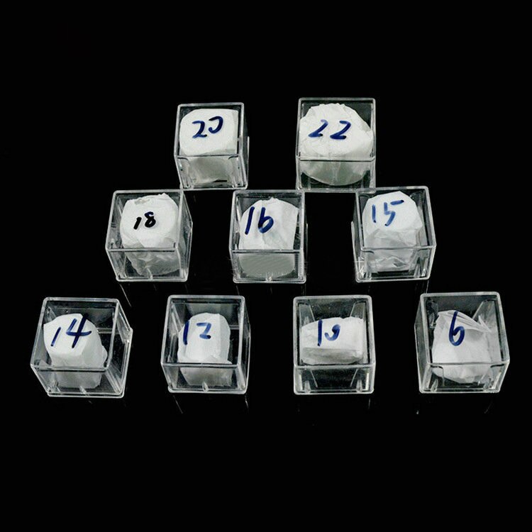 3-50mm Glass Microscope Cover Slide Slips 100 PCS Round Blank Slides Coverslips