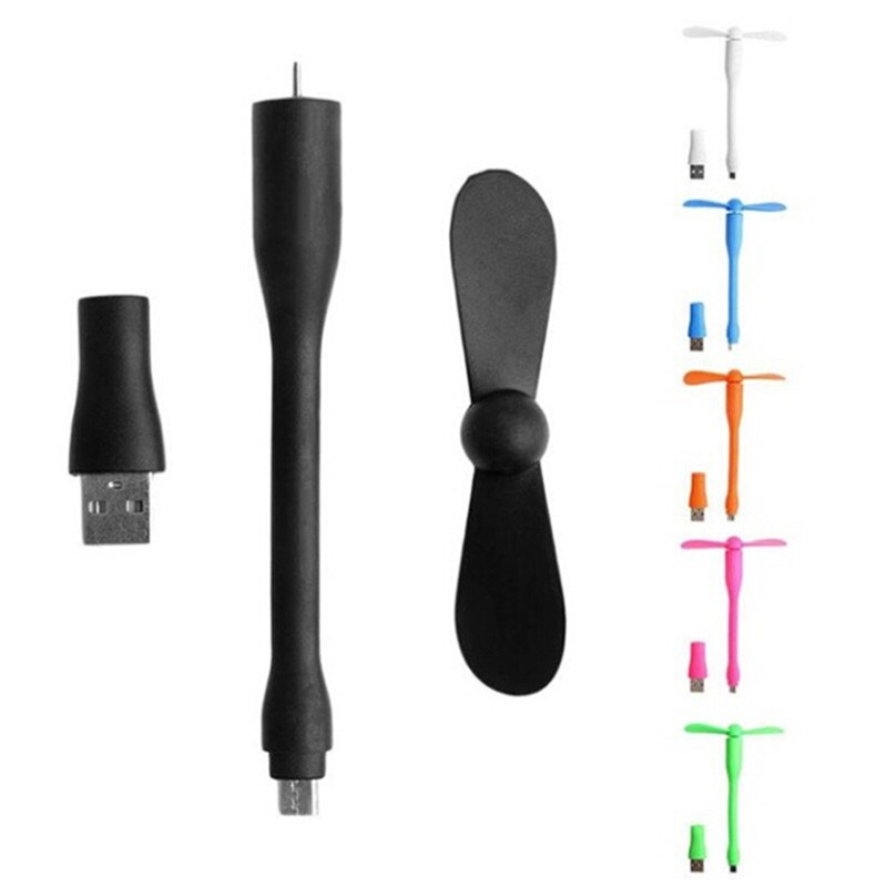 Travel Mini USB Cooling Fan Gadget Charge For All Power Supply USB Output