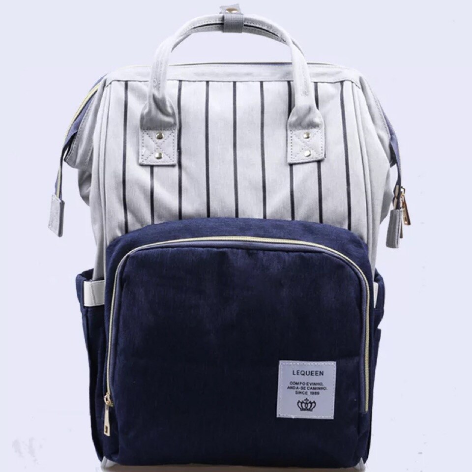 LEQUEEN-sacs à couches multifonctionnels | Sac pour maman, sac à dos, sacs à couches soins de bébé, étanches à la et Durable grande capacité: 1100A-7
