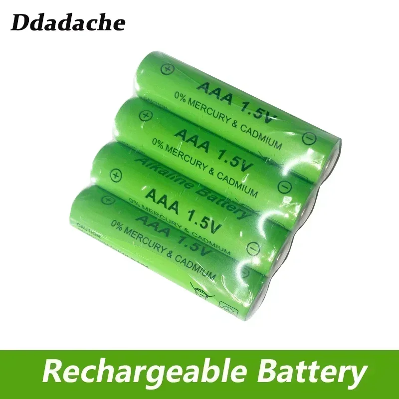 2025 Nueva batería recargable de 1,5 V, AAA1.5V3000mAh, más conjunto de cargador Tecnología alcalina, adecuada para control remoto, afeitadora