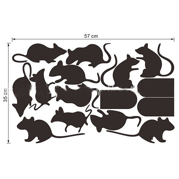 Funny Mouse Hole Wall Stickers Rat Hole Cartoon Wall Stickers Bedroom Living Room Mice On Stage Wall Decals