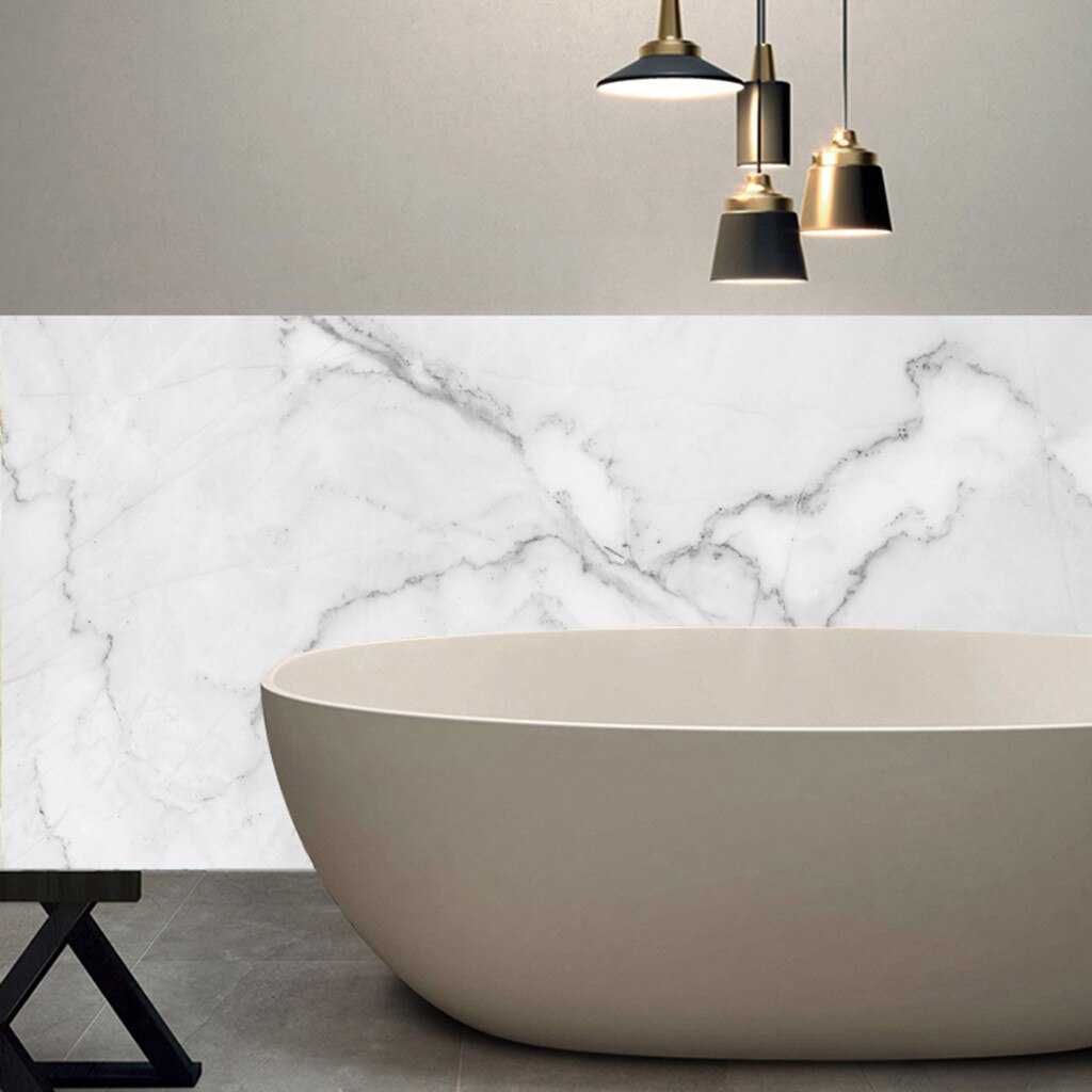 Effect Counter Top Contact Paper Vinyl Self Adhesive Decor Wallpaper wall sticker For Bathroom Livingroom European Wallpaper