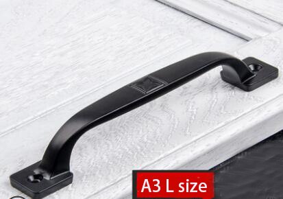 Drawer Door Handle Cupboard Pulls Kitchen Cabinet Wardrobe Handle Furniture Parts Hardware Accessories: A3 L size