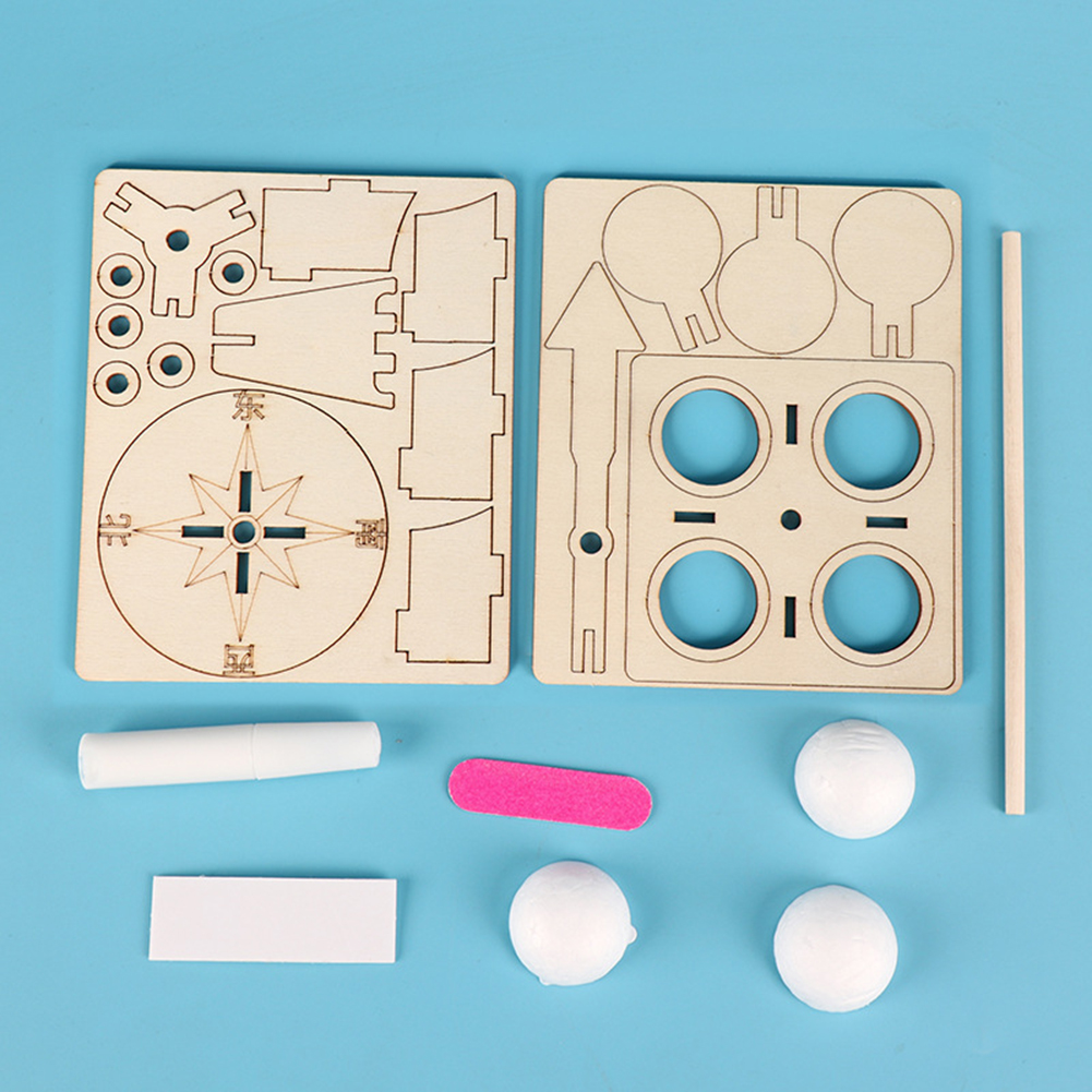 Kit de modèle de girouette à vent pour enfants, bricolage, expérience scientifique physique, jouets éducatifs, étudiant physique