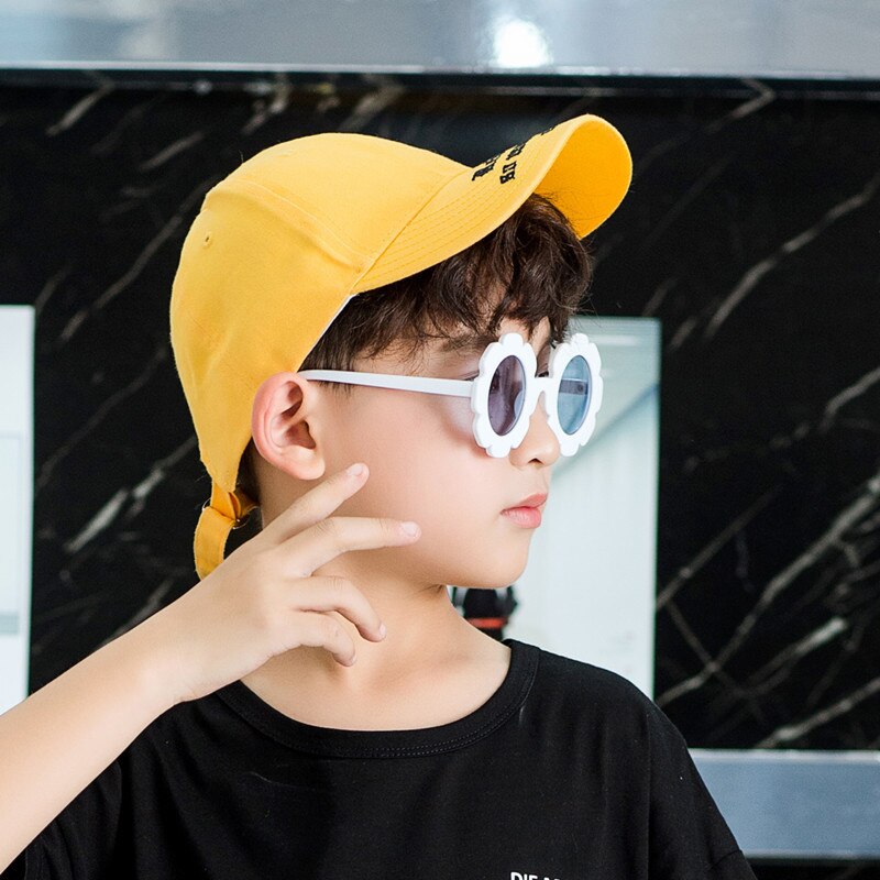 Toddler Summer Kids Baby Girls Beach Sunglasses Child Baby Sun Outdoor Wear Sunflower Glasses Kids UV400