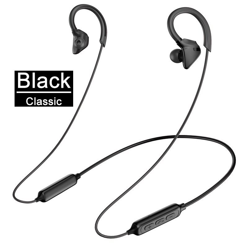 PTM X1 Neckband Bluetooth Kopfhörer Drahtlose Kopfhörer Ga mi ng Headset Bluetooth Ohrhörer mit mi c für iPhone Samsung mi freisprecheinrichtung: Black