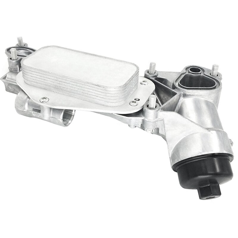 Piezas de automóvil, sistema de refrigeración, motor enfriador de aceite de aluminio para Chevrolet Cruze Aveo Sonic Pontiac Wave 93186324 55353322 1299259: Default Title