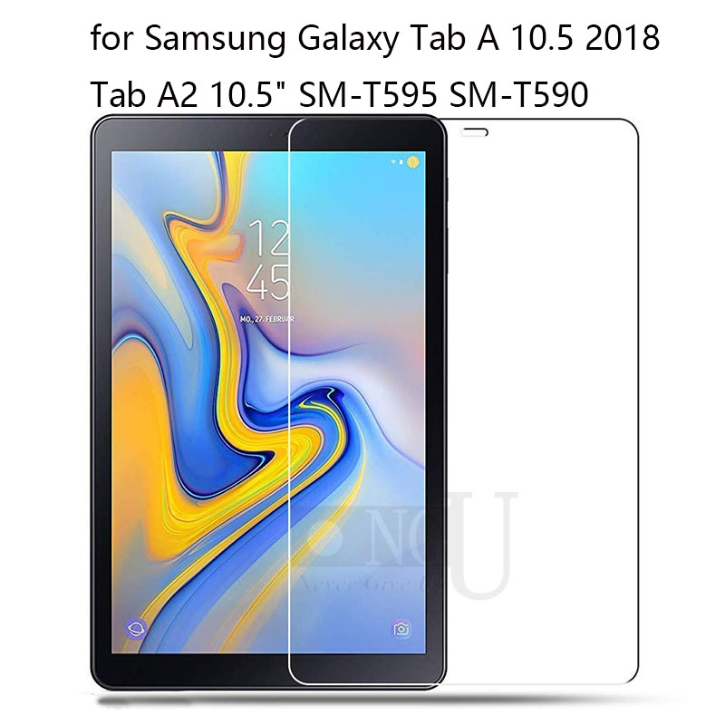 Screen Protector Voor T590 T595 Gehard Glas Voor Samsung Galaxy Tab Een 10.5 Tab A2 10.5 &quot;SM-T595 SM-T590 tablet Glas Film