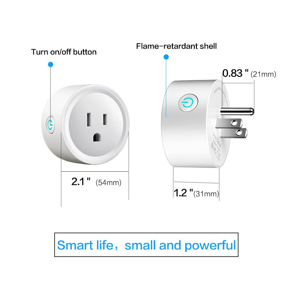 Remote Control Home WIFI Smart Socket Wireless Timer Switch Outlet Us Smart Socket Power Strip WIFI Sockets
