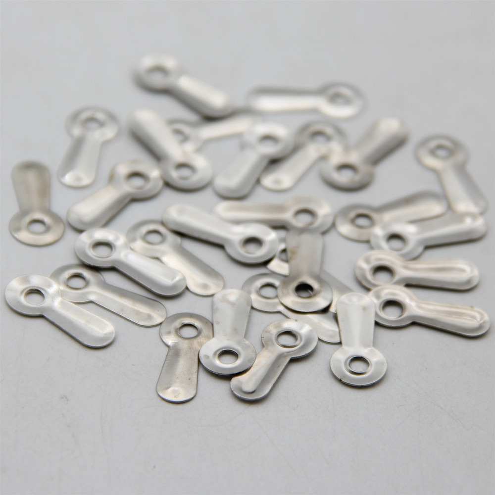 50setzt Silber Metall Haken Für Bild Spiegel Foto Rahmen Rotierenden sperren Tasten Tafel Befestigung Brads Sammelalbum DIY Zubehör