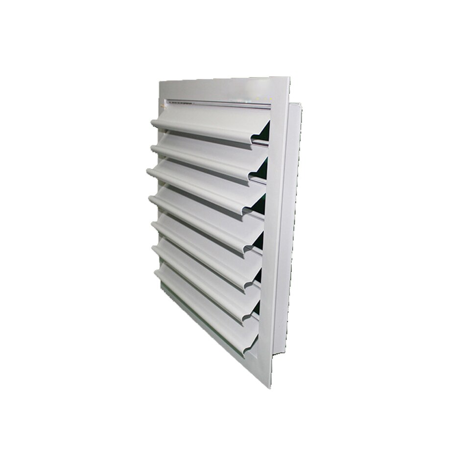 Centralt klimaanlæg luftudtag aluminiumslegering selvjusterbar justerbar ventilationslukke luftventilationsgitterkanal