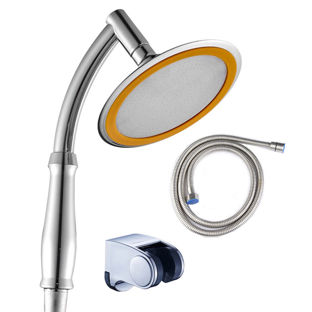 Shower Head Set High Pressure Adjustment Switch Water Save Handheld Shower Head Wall Mounted Holder for Bathroom
