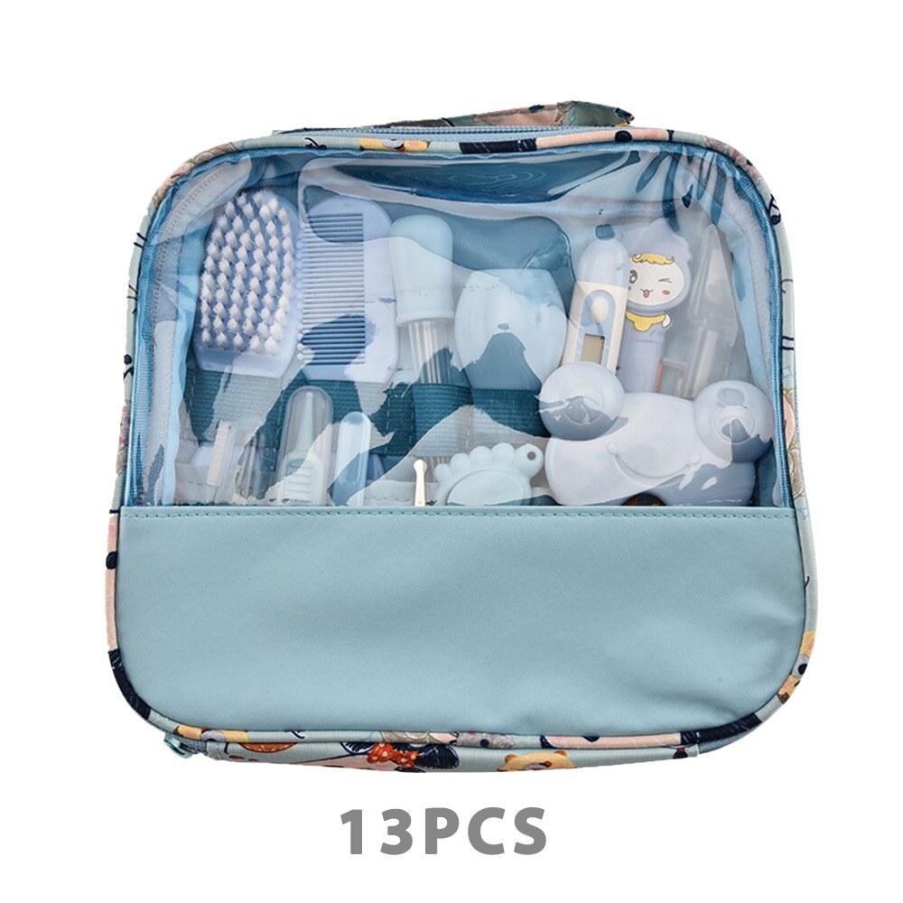 Babypleje værktøj sæt børn negle hår sundhedspleje termometer næserens tandbørste sikkerhedsværktøj multifunktion nyfødt pleje kit: Pj3578e