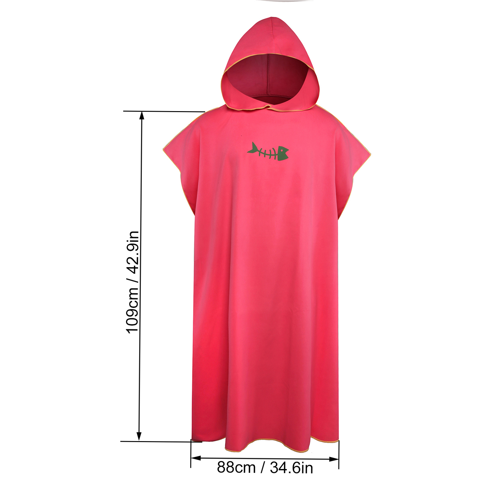 Erwachsene Strand Decke Surfen Poncho Ändern Handtuch mit Kapuze Mikrofaser Schlecht Handtuch Schwimmen Handtuch Neoprenanzug Strand Poncho 2022 Neue