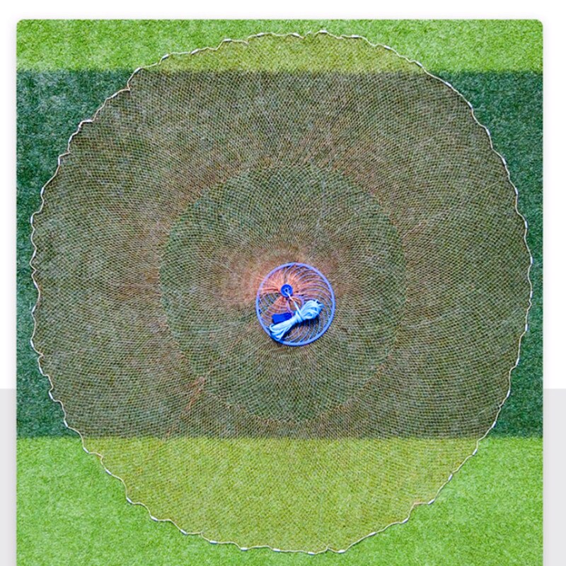 Amerikansk stil kastenet type trawlnet let kaste dæk brug line cast fiskenet