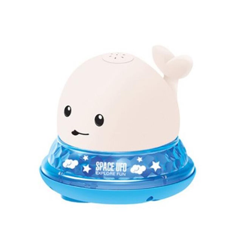 Waternevel Walvis Bad Speelgoed Elektrische Inductie Waternevel Bal Walvis Baby Douche Sprinkler Speelgoed + Muziek En Licht Bad speelgoed