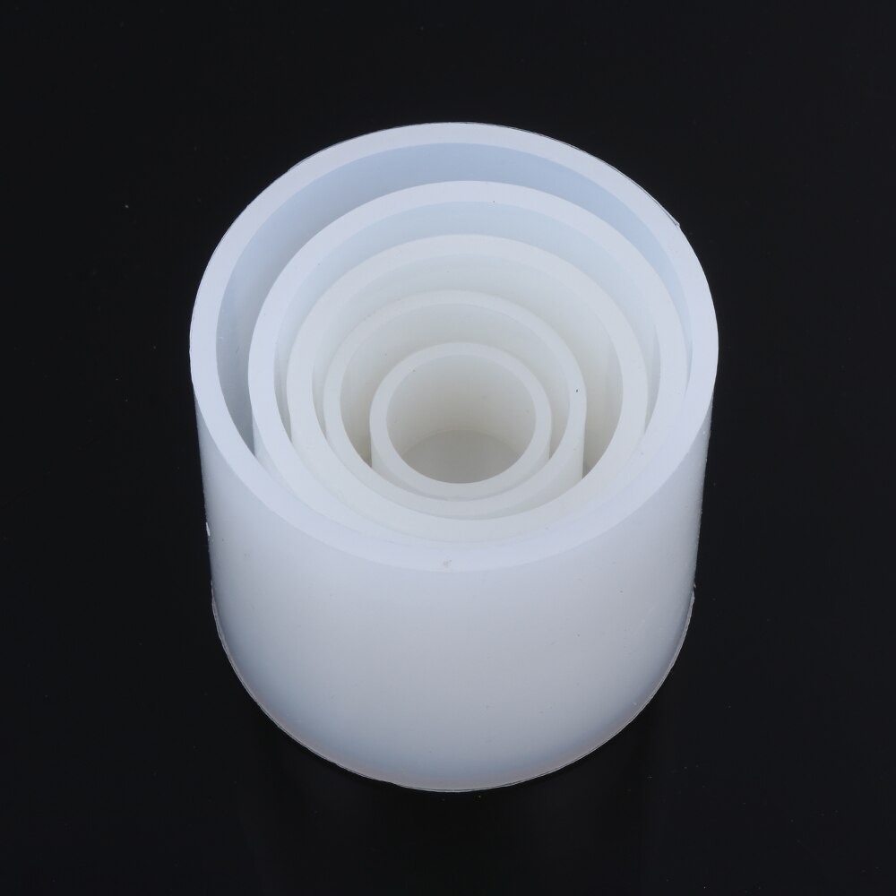 1PC Zylinder Kristall Kleber Harz Mold Silikon Casting Mould Kerze Form Epoxy Schmuck, Der Formen DIY Handgemachte Handwerk Werkzeuge