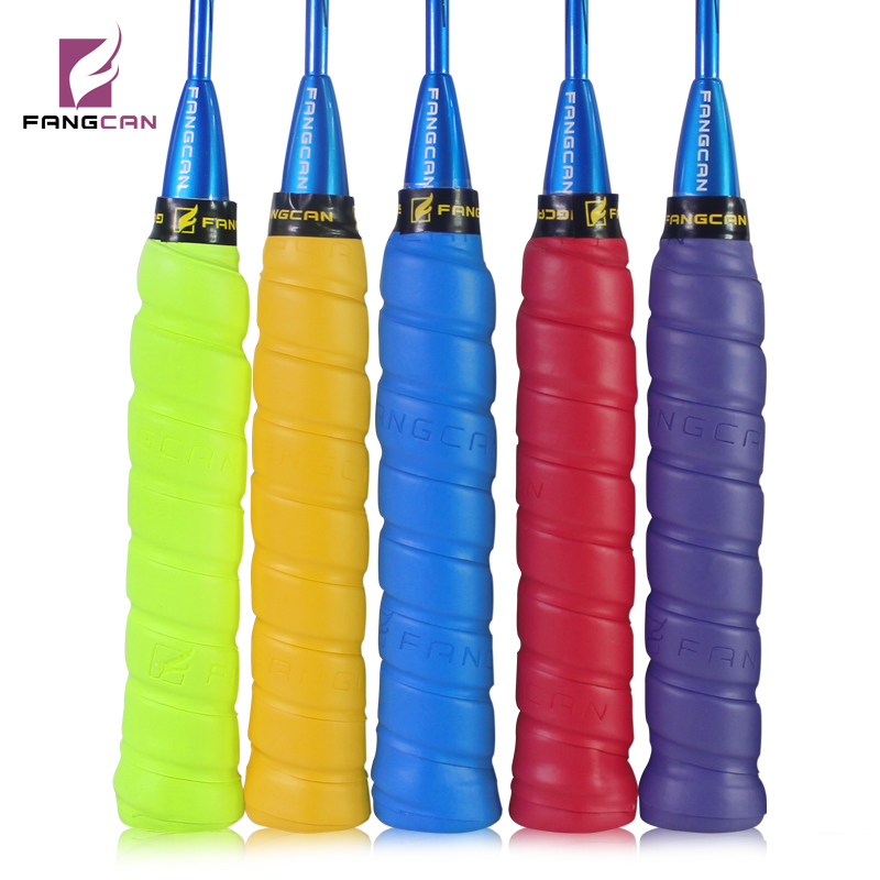 Fangcan 6Pcs Tacky Pu Tennis Grip Kussen Badminton Squash Racket Over Grip Met Schuim Ridge