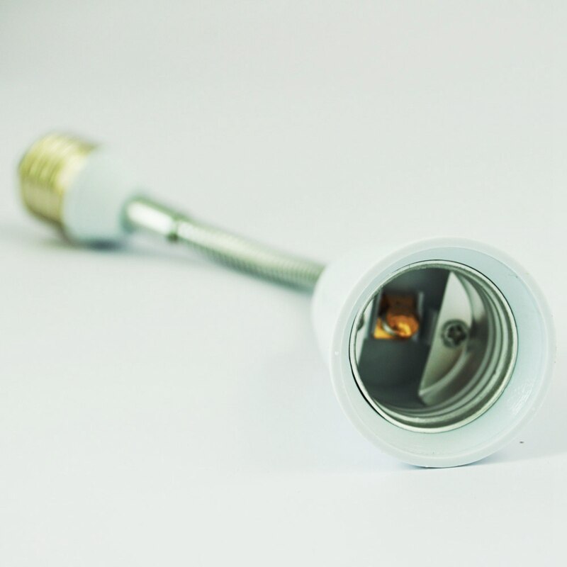 Light E27 Amp Bulb All Direction Extension Adapter Extender 20cm